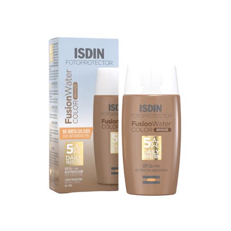 Fusion water color bronze SPF 50 Fotoprotector Isdin crème solaire