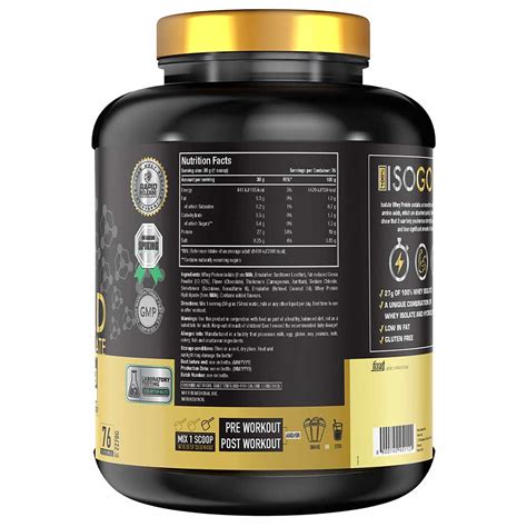 100 Iso Gold Whey Protein Isolate At Best Price In India