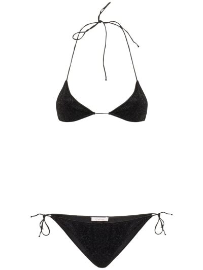 Lumière microkini triangle bikini set Oséree Swimwear Women