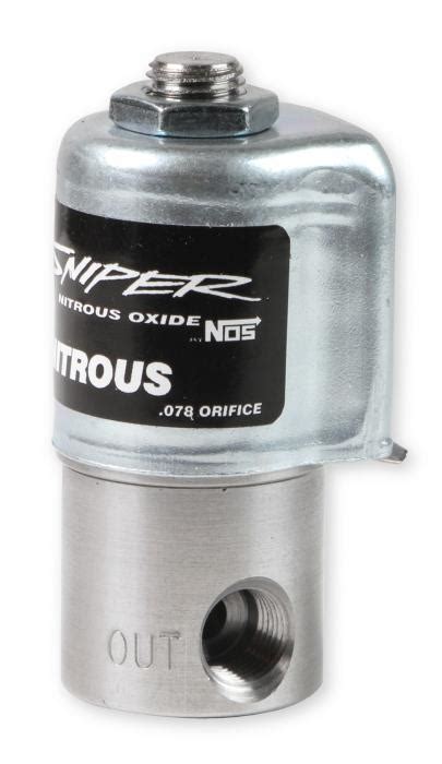 Nos N20 Sniper Nitrous Solenoid 18015nos Corvette Depot