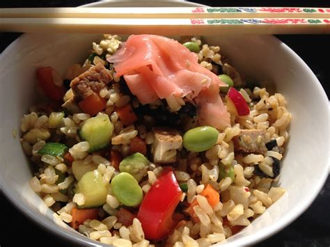 Sushi Brown Rice Salad | Plant Based Family Down Under