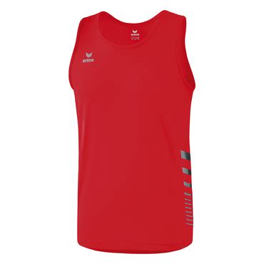 Race Line Running Singlet Laufshirt Rot Erima Xxxl