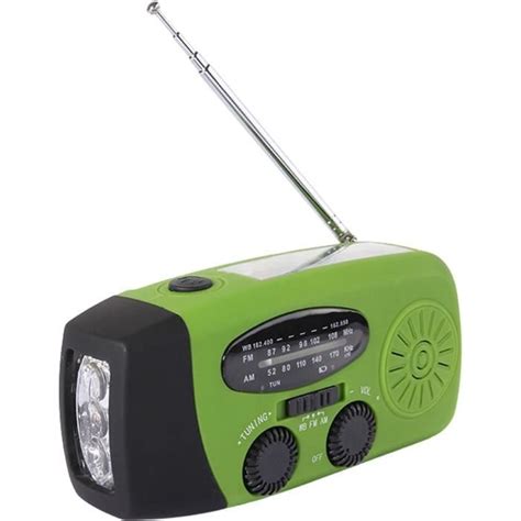 Radio Solaire Portable Radio Solaire Radio Manivelle Radio D Urgence