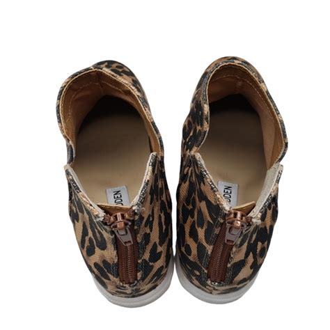 Steve Madden Shoes Steve Madden Claud Brown Leopard Canvas High Top