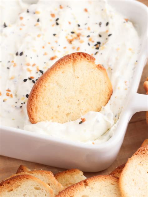 Everything Bagel Dip Recipe Bubbapie