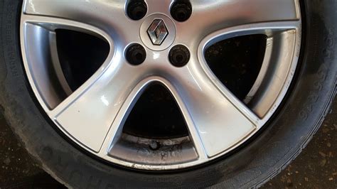 Renault Clio MK4 2013 2015 Passion Alloy Wheel Tyre 195 55 16 5Mm 3 5