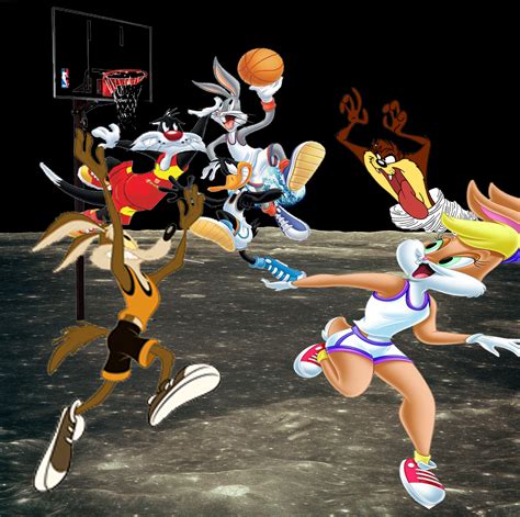 Looney Tunes Play Basketball on the Moon by SB1991 on DeviantArt