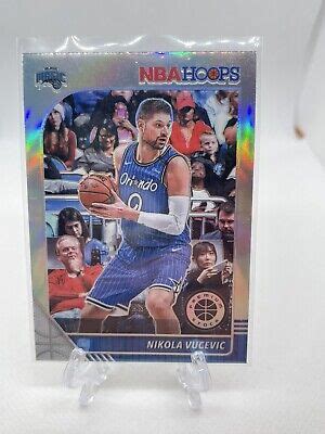 19 20 Hoops Premium Stock Nikola Vucevic Silver Prizm Magic EBay