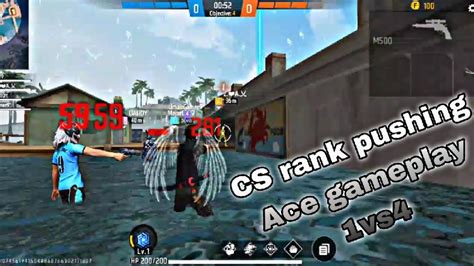 Cs Rank Pushing Ace Gameplay 😱😱😱 Freefire Subscribe Foryou Views