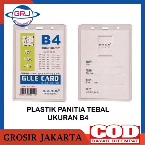 Jual Card Case B4 Plastik Tebal Untuk Panitia Shopee Indonesia