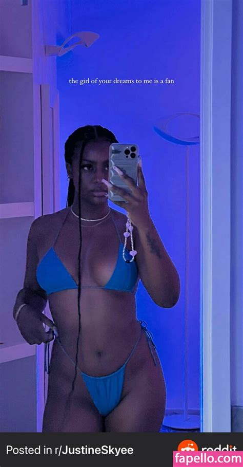 Justine Skye Justineskye Justineskyee Nude Leaked Onlyfans Photo