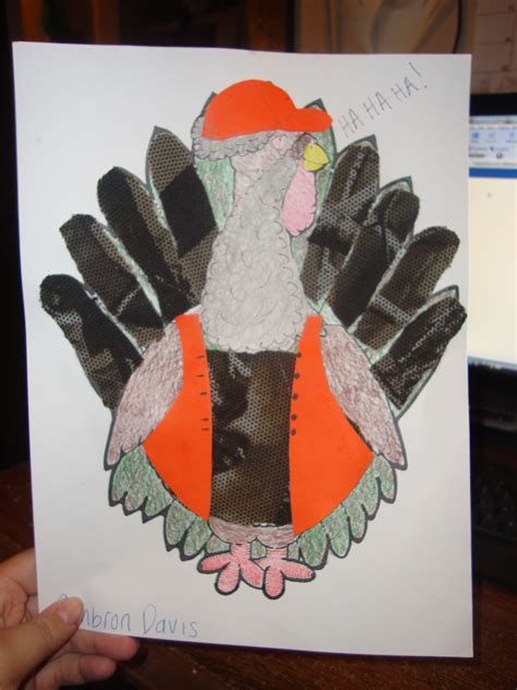 Turkey Disguise Every Kid Has Had To Do One We Made Him A Hunter