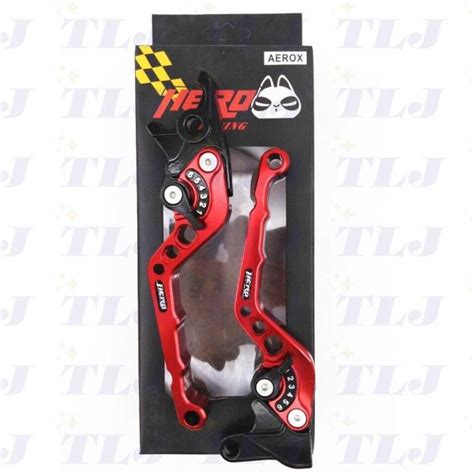 Tlj Yamaha Aerox Brake Lever Full Alloy Red Lazada Ph