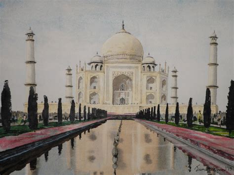 The Taj Mahal Painting By James Shand Artmajeur