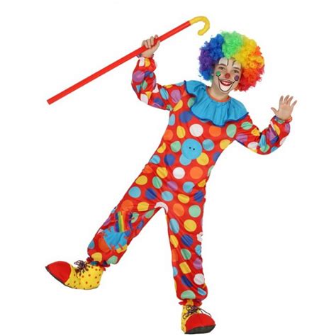 Disfraz Payaso Circo Multicolor para niño Envíos en 24h