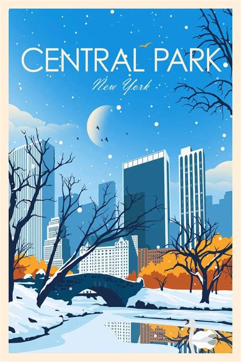 Central Park Canvas Art Print by Studio Inception | iCanvas