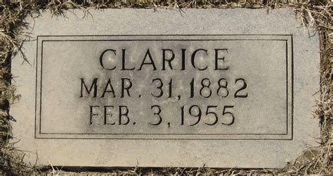 Clarice Belle Garrison Homenaje De Find A Grave