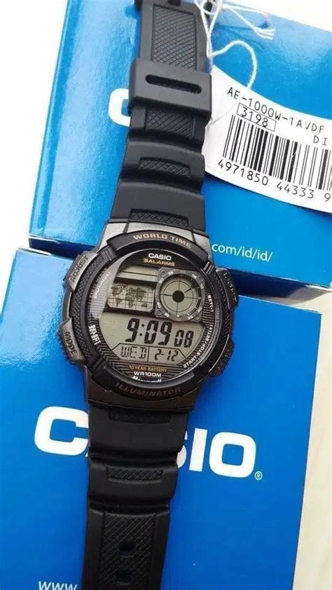 Jam Tangan Pria Casio AE 1000W Water Resist 100M Jam Tangan 901596716