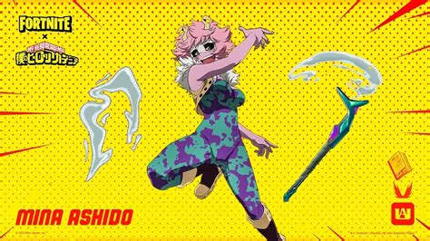 NEW Mina Ashido Skin In Fortnite YouTube