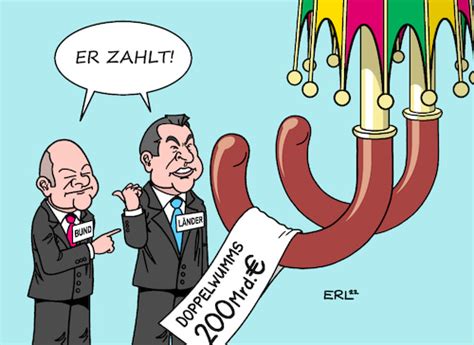 Bund Länder Treffen von Erl Politik Cartoon TOONPOOL