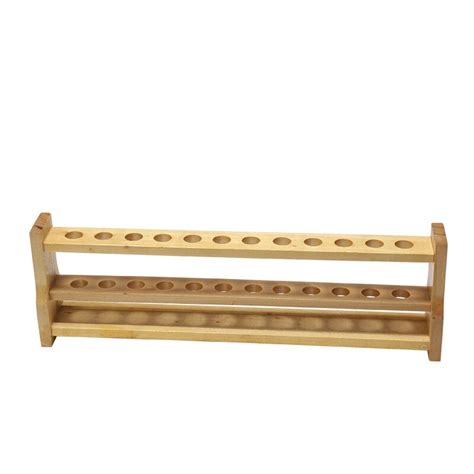 Houten Reageerbuis Rack Kleur Buis Rek En Gat Grandado