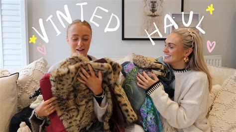 Vinted Haul Try On Nd Hand Clothing Ad Youtube