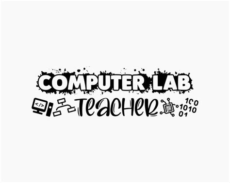 Computer Lab Poster Set Classroom Decor Set Of 7 Computers Class Decor Teacher Printables