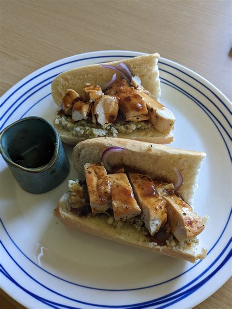 Chicken Stuffing And Gravy Baguette Dining And Cooking