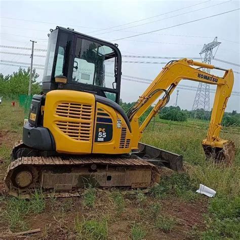 Used Japanese PC35 PC55 MR 3 5 TON Komatsu Used Small Excavator