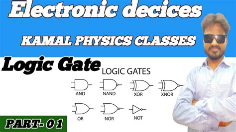 Logic Gate Class 12 Physics By Kamal Sir Iit Jee Physics Neet Physics Youtube