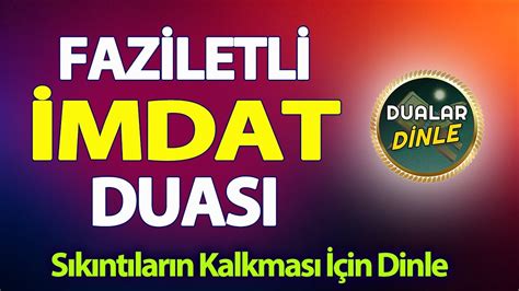 Mdat Duasi D Nle Ifal Dualar Hazinesi Youtube