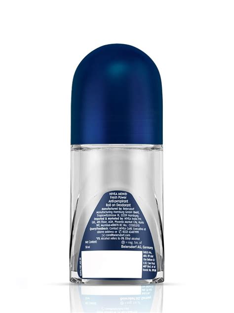 Nivea Men Fresh Power Roll On Deodrant 50 Ml Price Uses Side Effects