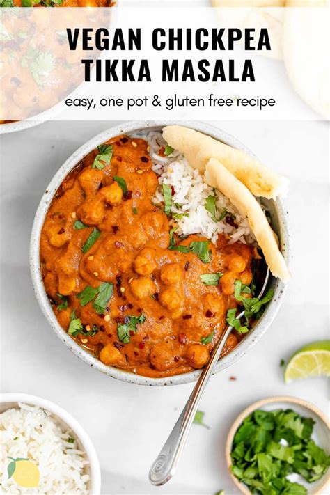 Vegan Chickpea Tikka Masala Recipe Tikka Masala Breakfast Quiche