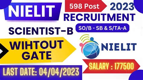 Nic Scientist B So Ta Exam Preparation Nic Nielit Recruitment