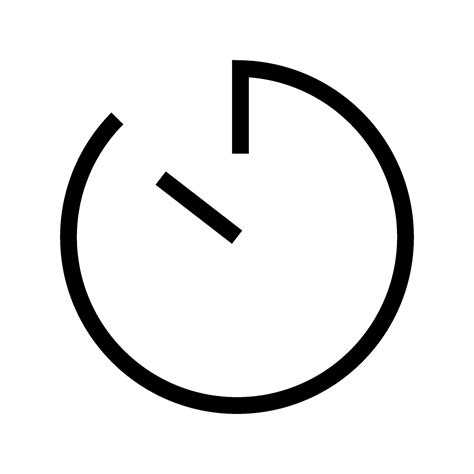 Timer Icon Vector Symbol Design Illustration 26622286 Vector Art at ...