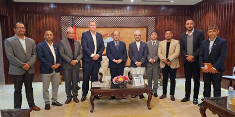 ICC President Barclay Pays Courtesy Call On PM Dahal HimalPress English