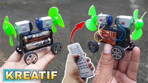 Diy Membuat Mainan Mobil Remot Kontrol Youtube