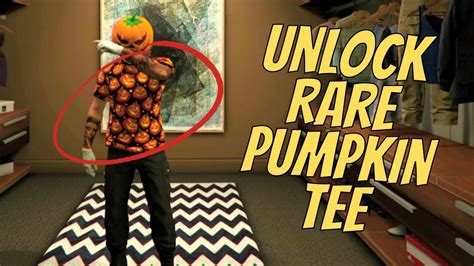 How To Unlock Rare Pumpkin Tee Shirt In GTA Online Collect All 200