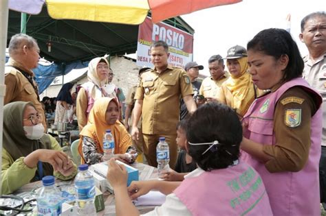 Sejumlah Kecamatan Banjir Wabup Sergai Seluruh Posko Harus Ada Nakes