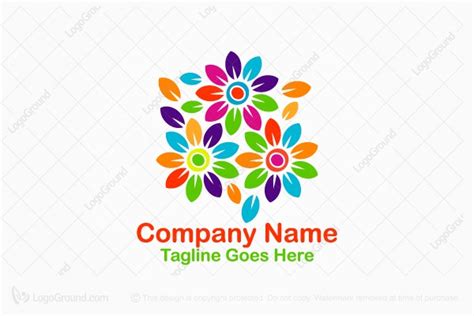 Flower Colors Logo