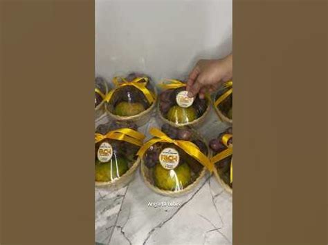 PARCEL BUAH MINI SIMPLE & ELEGANT - YouTube