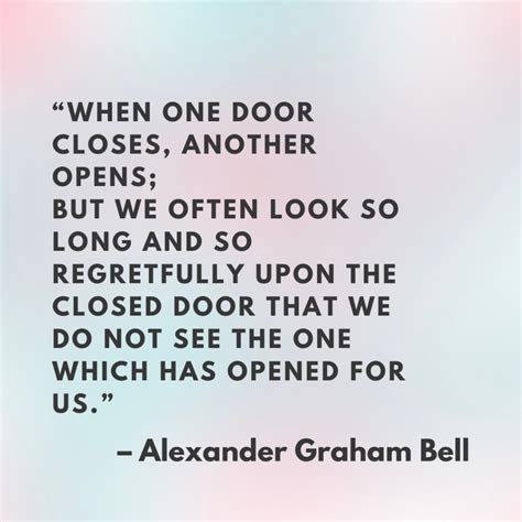 When One Door Closes Another One Opens Success Minded