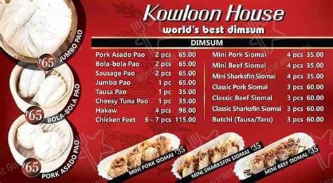 Menu at Kowloon house restaurant, West Haverstraw