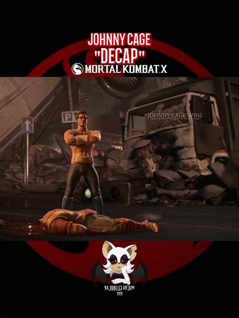 Mortal Kombat X Johnny Cage Decap Klassic Fatality Hd 60fps Mkx