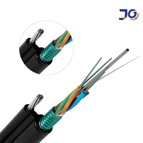 Fig 8 Fiber Optical Cable Gyxtc8s Armored 6 Core Single Mode Fiber Optic Cable