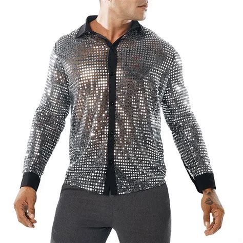 Mens Sequin Shirt Asossave Up To 19syncro Systembg