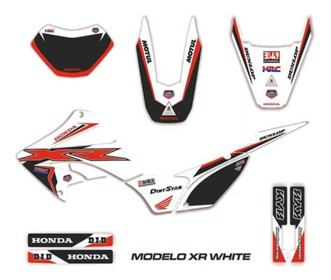 Kit Calcos Honda Tornado Xr Hrc Laminados Accesorios Para