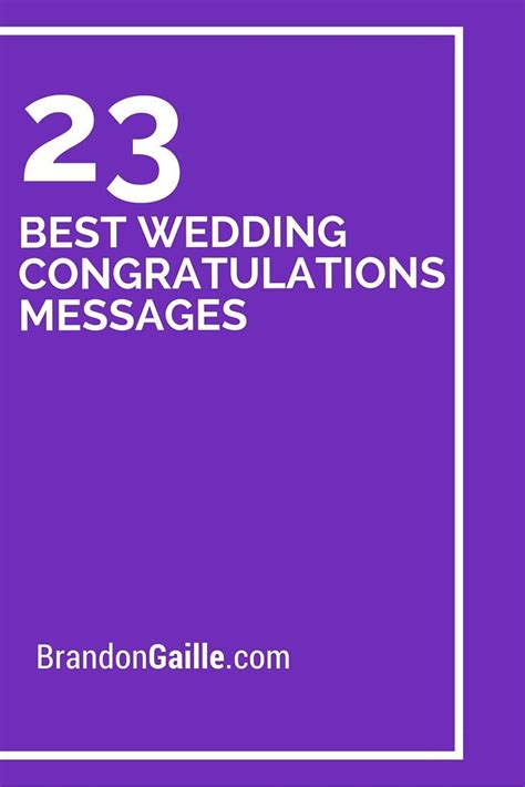 25 Best Wedding Congratulations Messages Wedding Congratulations Card