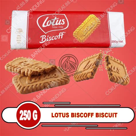 Jual LOTUS BISCOFF BISCUIT 250GR KARAMEL LOTUS SPECULOOS 250 GR ISI 32