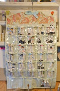 Paint Tube Organizer Paint With Me Home Art Studios